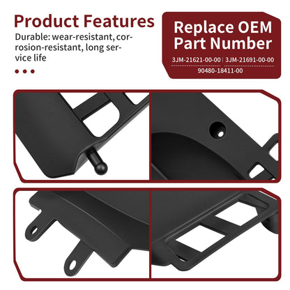 Set of 2 Heel Guards for Yamaha Blaster YFS200 (1990–2006)