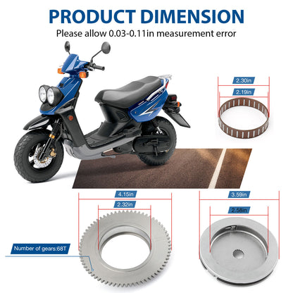 Starter Clutch Assembly for Yamaha Zuma 50 (2002–2005, 2008–2011)