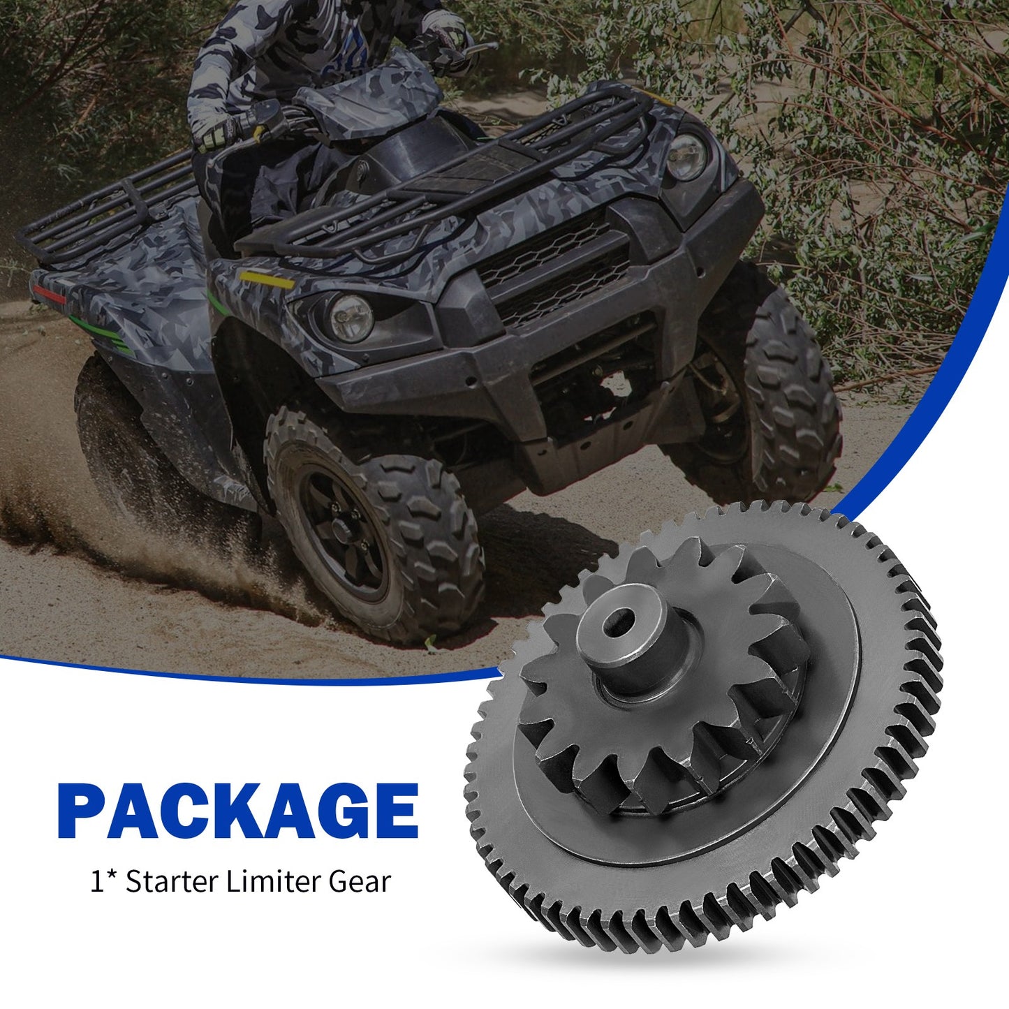 Starter Limiter Gear for Kawasaki Brute Force 650 750 (2005–2023)