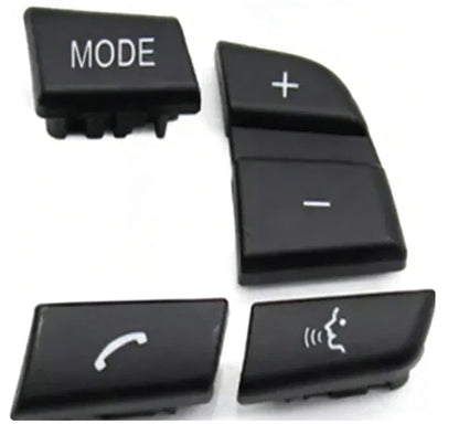 Set of 4 Steering Wheel Key Control Buttons for BMW 1 3 4 5 6 7 Series (2012–2020)