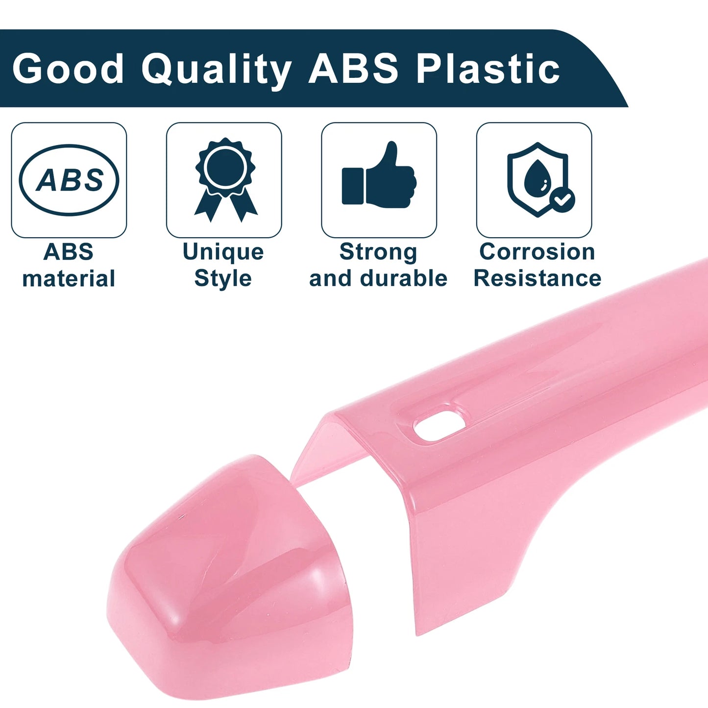 Set of 1 Door Handle Cover Trim for Jeep Wrangler JL (2018–2023) Pink