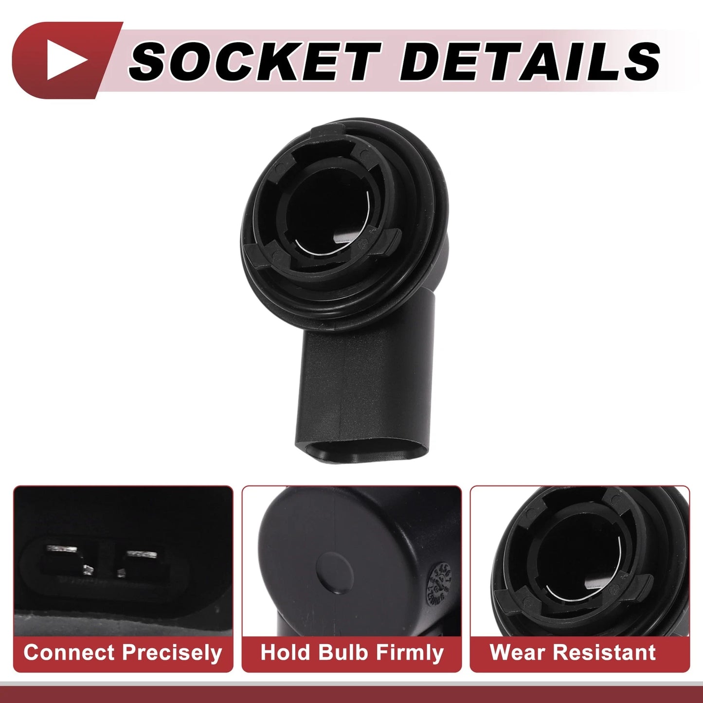 DRL Daytime Running Light Socket Wiring for Volkswagen Passat (2006–2010)
