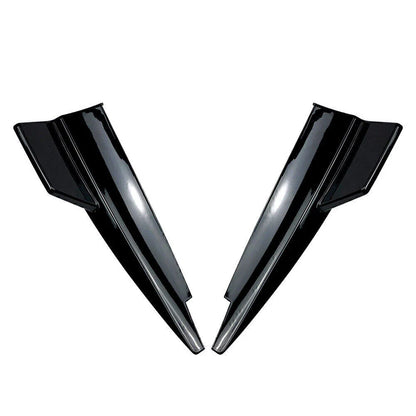 Black Rear Bumper Splitter Side Vents for Mercedes CLA-Class (2013-2019)