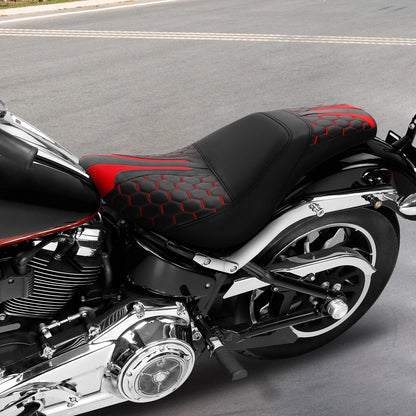 Rider Driver Passenger Seat for Harley Softail Low Rider (2018-2023)