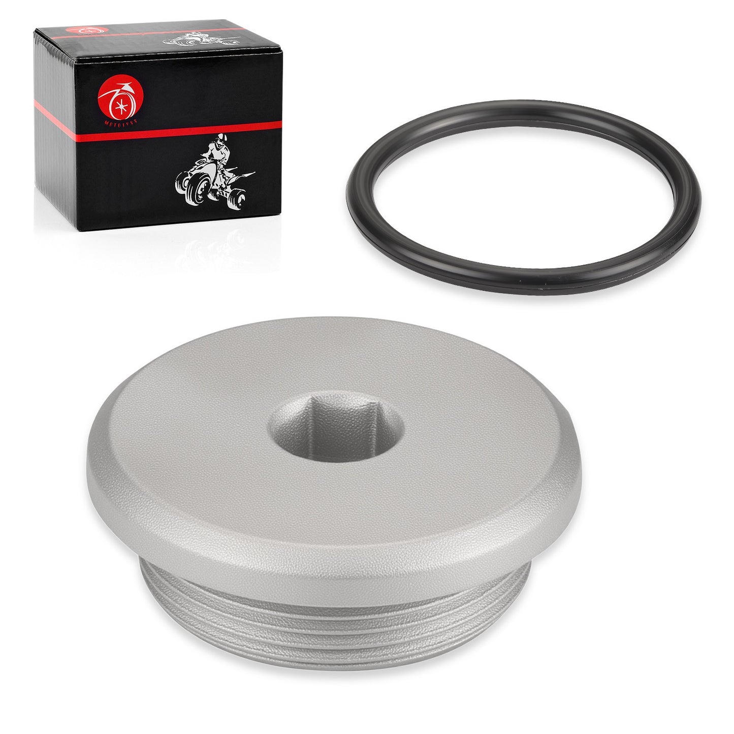 Crankcase Cover Plug & O Ring for Suzuki QuadSport Z400 (2003–2014)