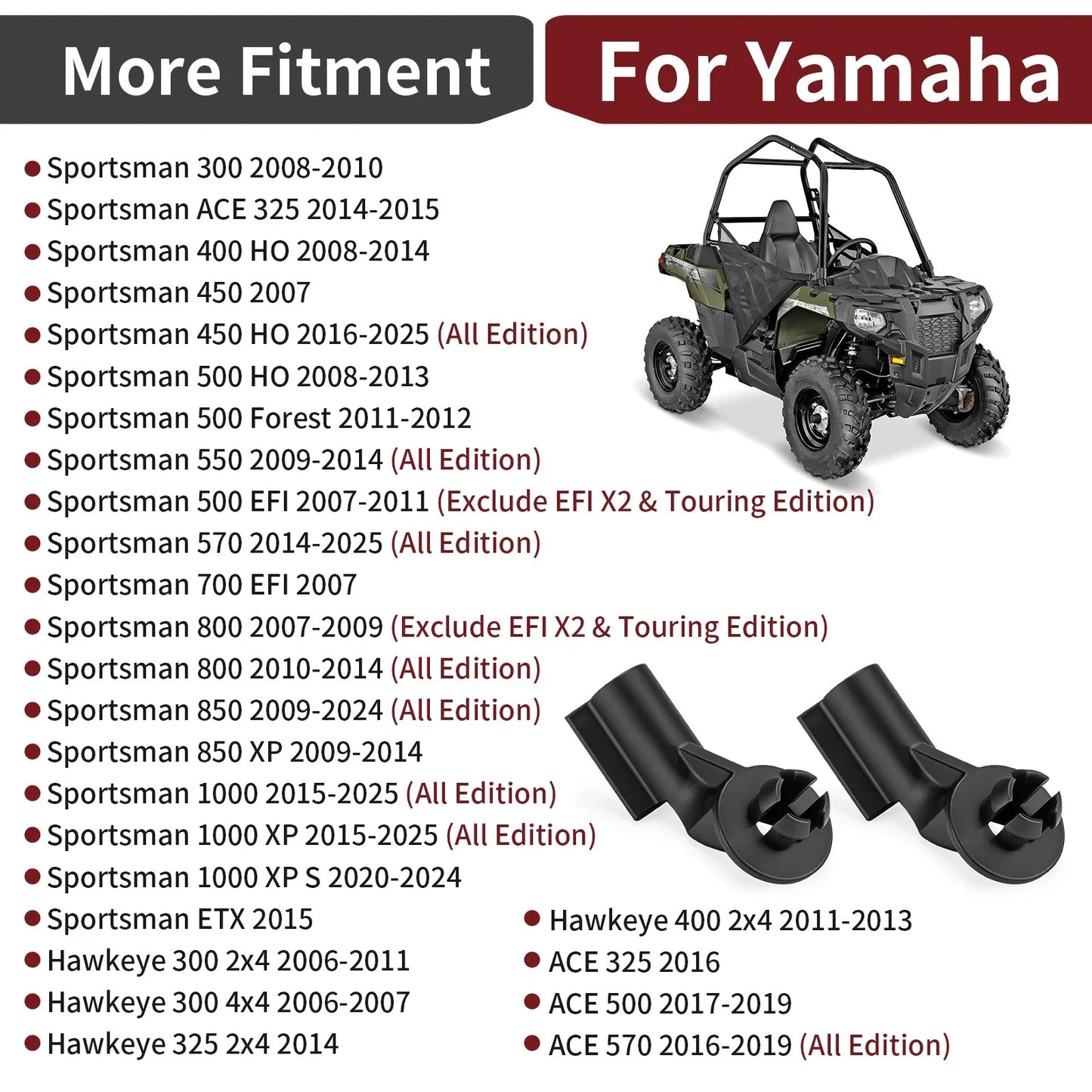 Gear Shifter Rod Linkage Bushing for Polaris Sportsman 800 (2007–2014)