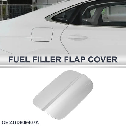Fuel Tank Door Cap for Audi A6 (2012–2018) Fuel Filler Flap Cover Silver