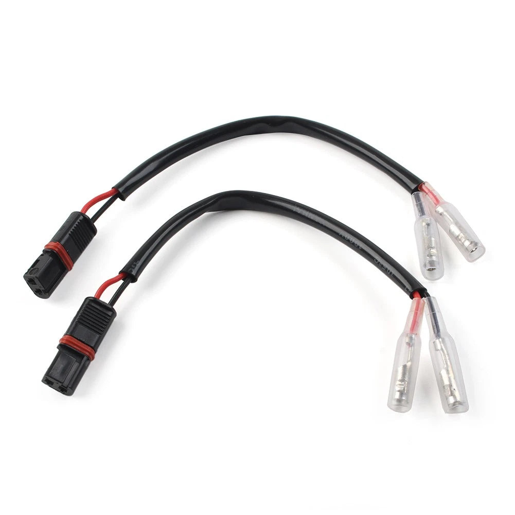 Turn Signal Wire Adapter Plug Connector for BMW S1000RR R850GS R1200GS (12V) Pair