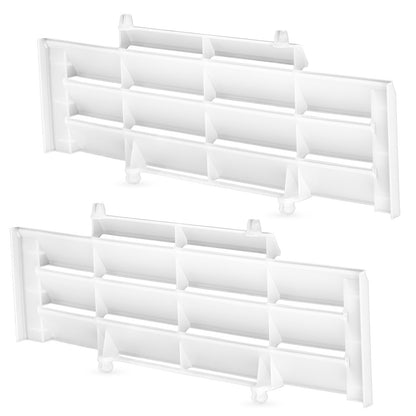 2Pcs Radiator Grill Guard Louver Cover for Honda CR500R (1992–2001)