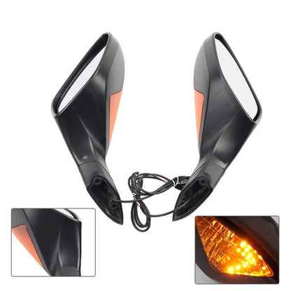 Rearview Side Mirror w/ Turn Signal Light for MV Agusta F3 800 675 (2013-2020)