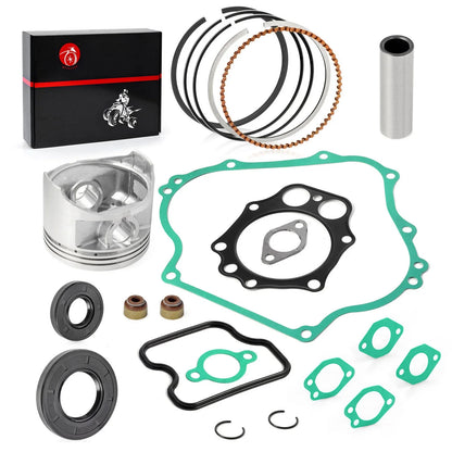 Top End Kit Piston Ring Gasket Seal for Club Car DS Precedent FE350 (1996–2026)