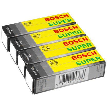 Spark Plugs Set of 4 for Audi S8 Quattro (1998–1999)