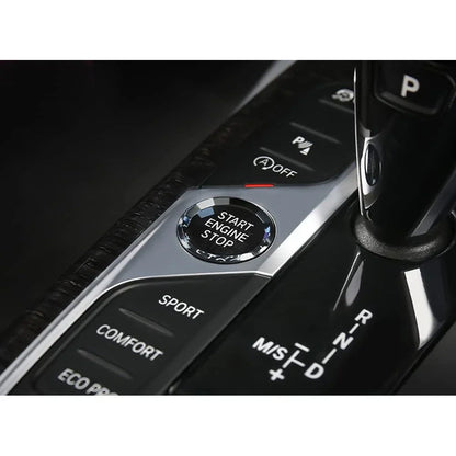 Crystal Engine Start Stop Button for BMW 3 Series G20 G22 Z4 X5 X7 (2019-2023)