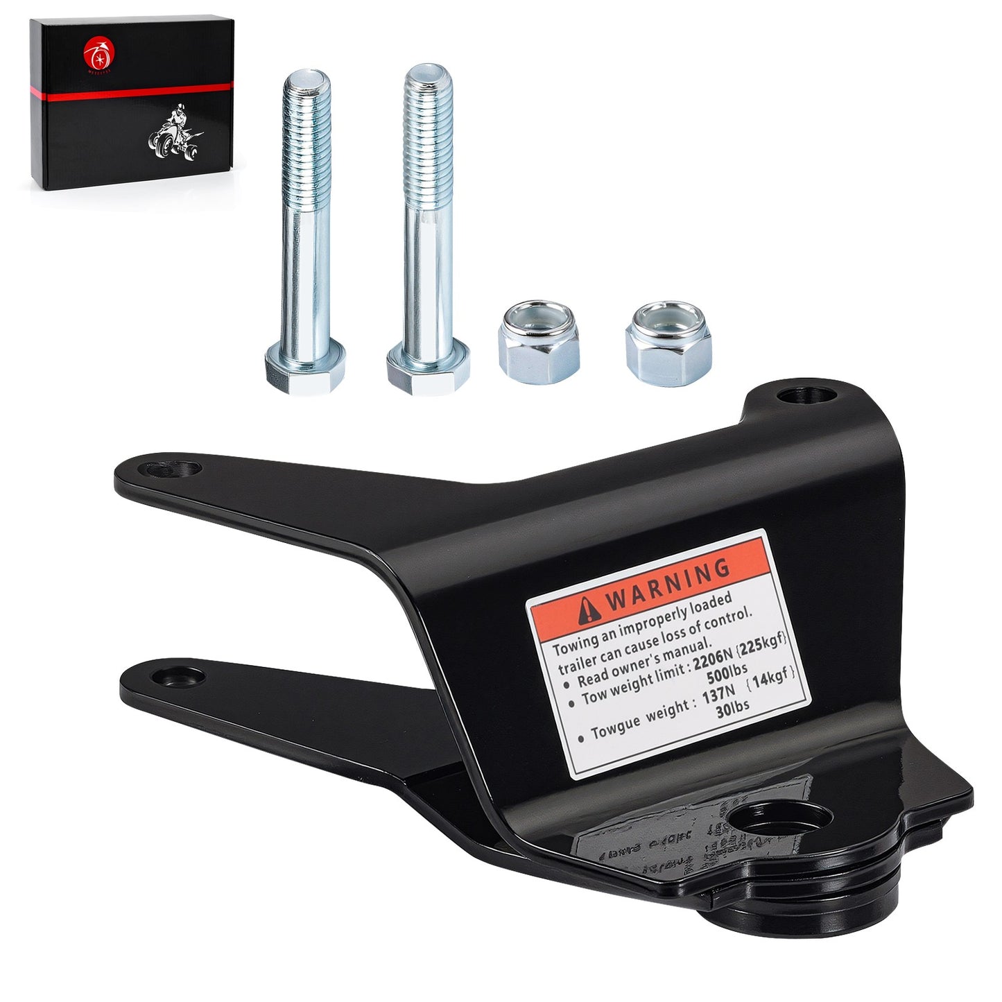 Trailer Hitch with Bolt for Honda Recon 250 TRX250 (1997–2024)