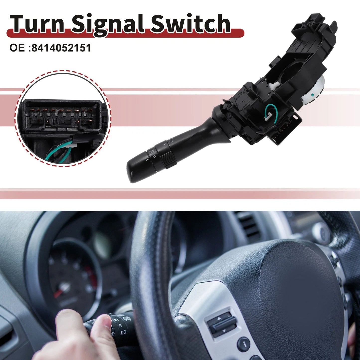 Turn Signal Switch No.8414052151 for Toyota Yaris (2007–2012)