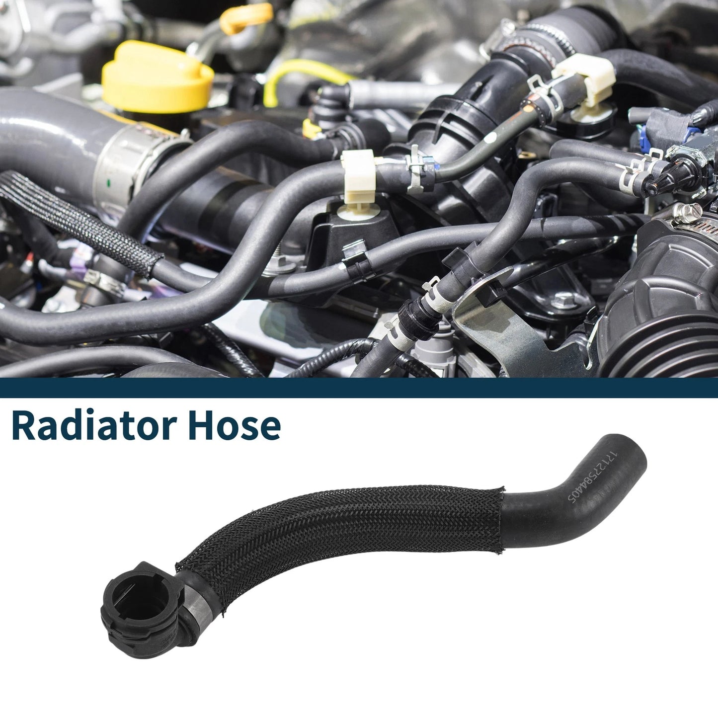 Radiator Hose No.17127584405 for BMW 550i (2010–2012)