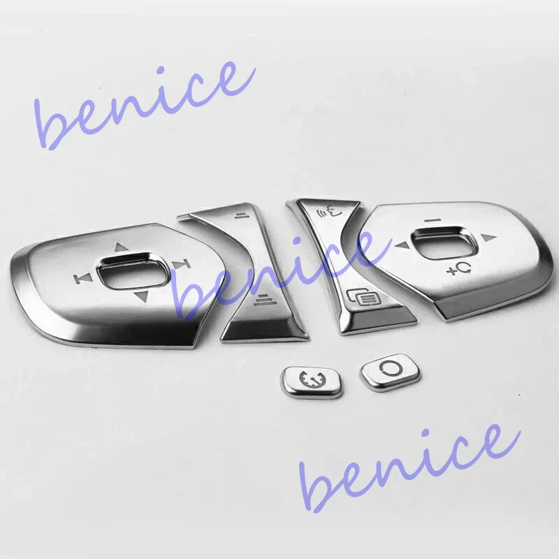 Alloy Steering Wheel Control Button Cover Trim for Volvo XC90 (2016–2024)