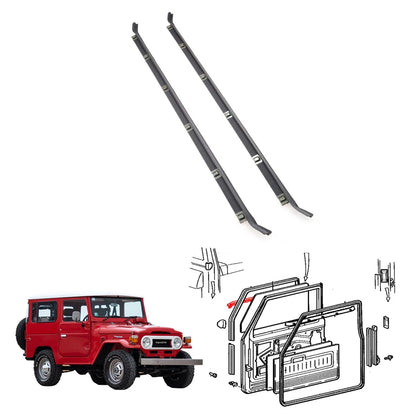 Outer Weatherstrip for Toyota Land Cruiser BJ41 BJ46 FJ40 (1975–1984)
