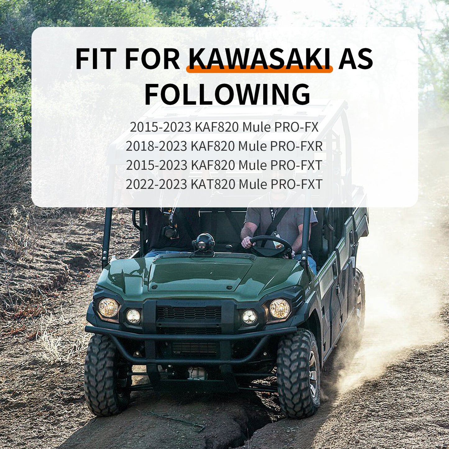 Spark Plug Cap & Wire for Kawasaki Mule PRO-FX PRO-FXT (2015–2023)