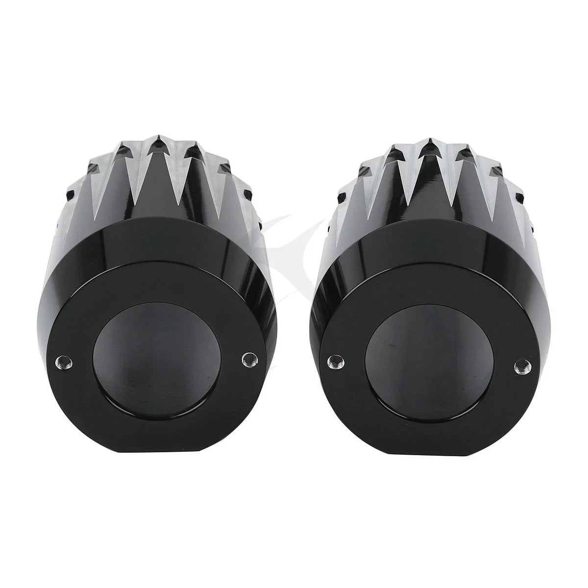 Aluminum Upper Fork Slider Covers for Harley Road King Electra Glide (84-13)