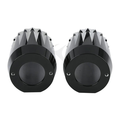 Aluminum Upper Fork Slider Covers for Harley Road King Electra Glide (84-13)