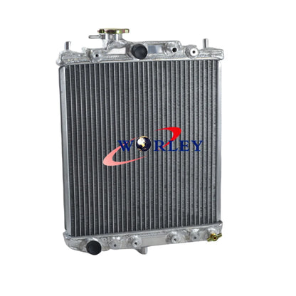 Aluminum Radiator with Fan for Daihatsu Mira L200V L201 MOVE L601 Centro L501 (1990–2000)