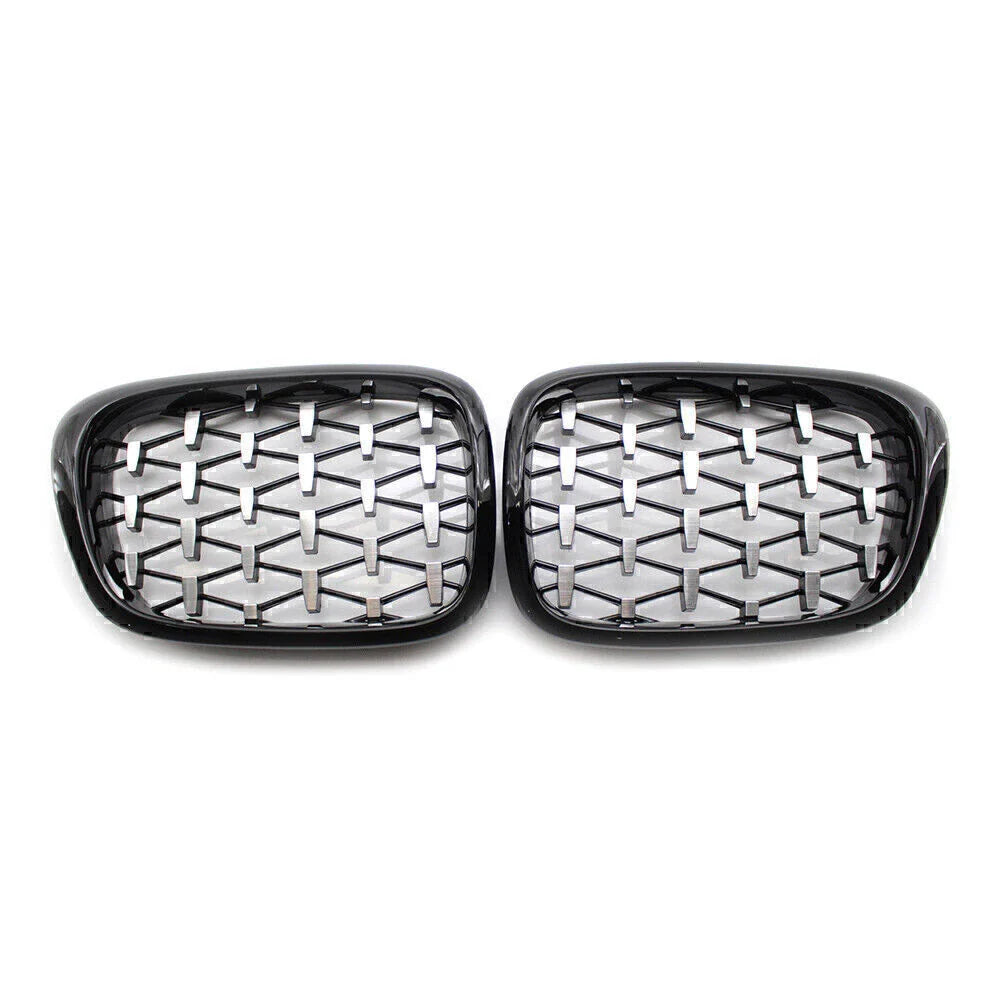 Honeycombe Mesh Front Bumper Grille for BMW E39 5-Series (1999-2003)