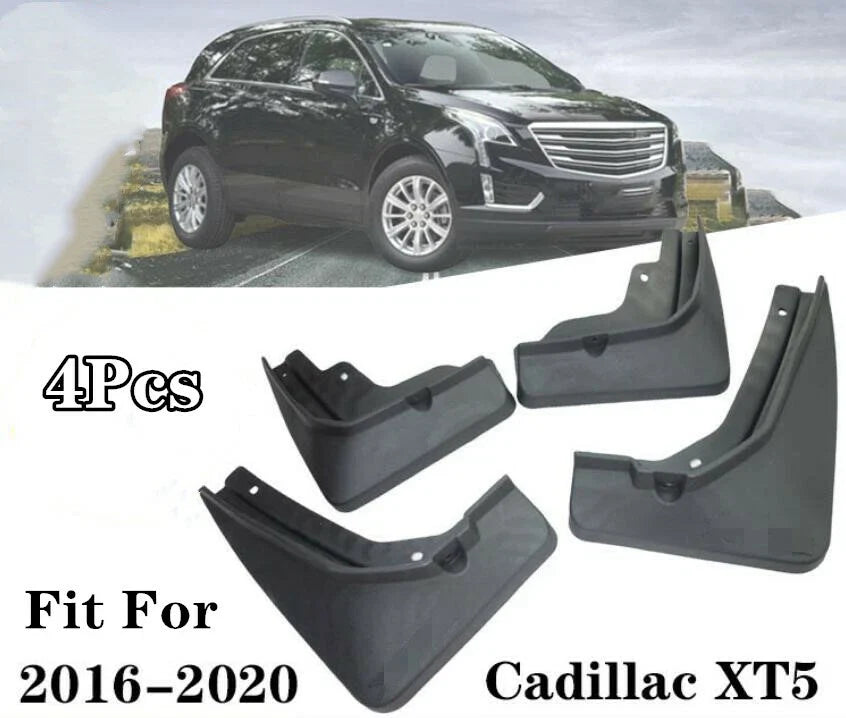 4PCS Splash Guards Mud Flaps Fender for Cadillac XT5 (2016–2019)
