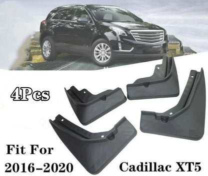 4PCS Splash Guards Mud Flaps Fender for Cadillac XT5 (2016–2019)