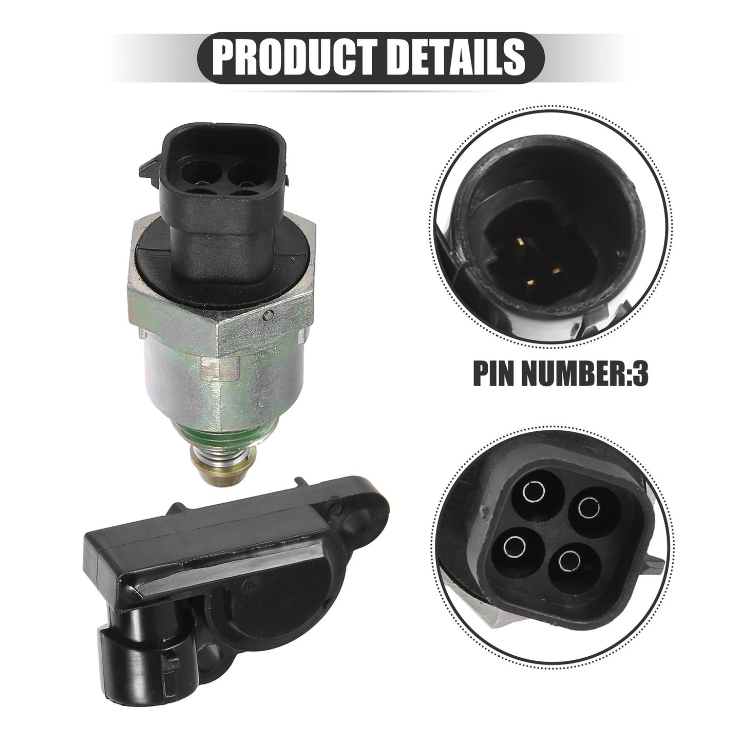 Set of 1 Throttle Position Sensor Kit for Chevrolet Astro Blazer S10 G30 (1990–2005)