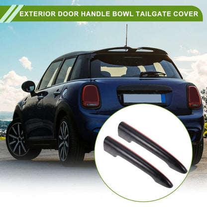 Tailgate Handle Cover for BMW Mini R55 Clubman (2006 - 2014) Black Red