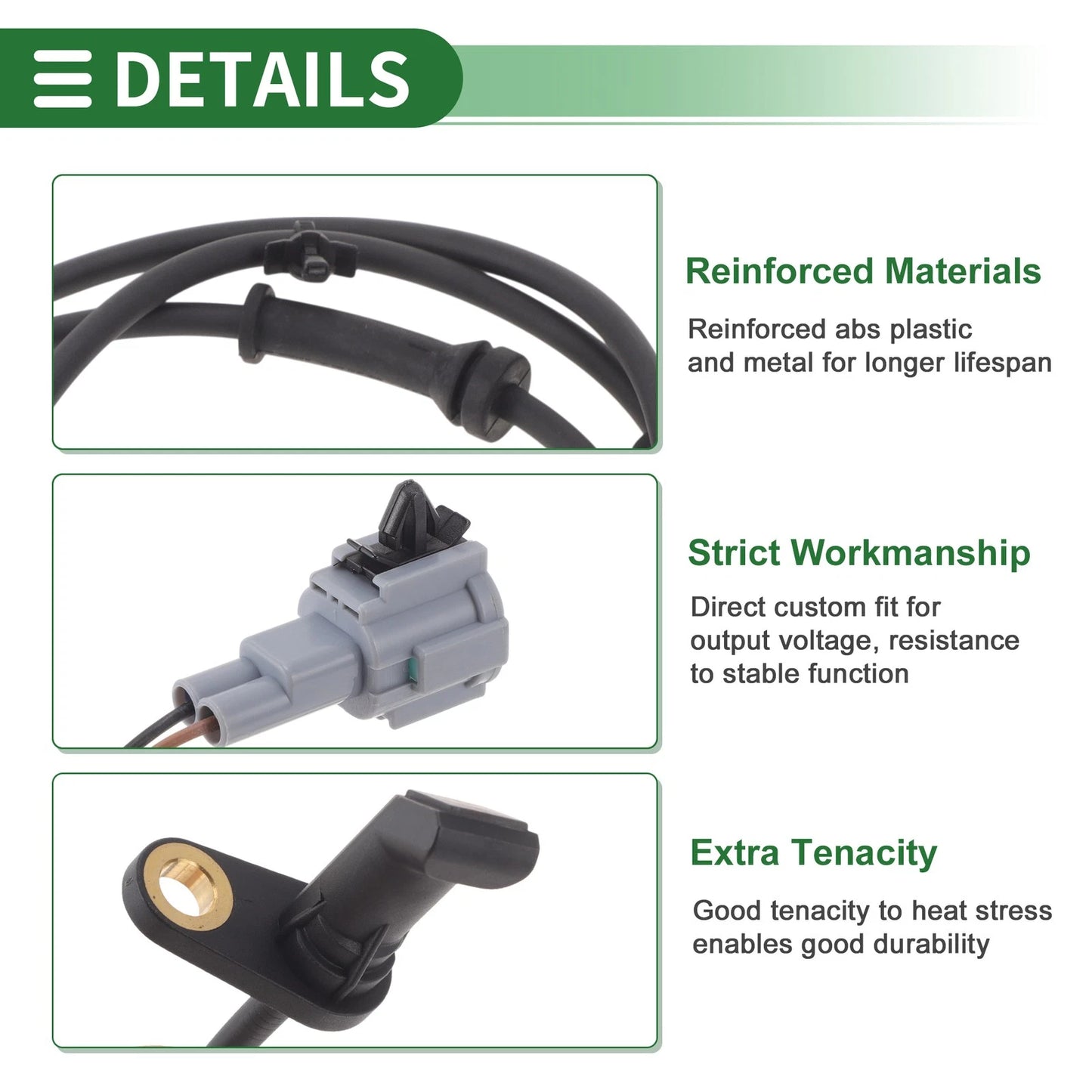 ABS Wheel Speed Sensor No. 479107Z700 for Nissan Frontier (1999–2002)