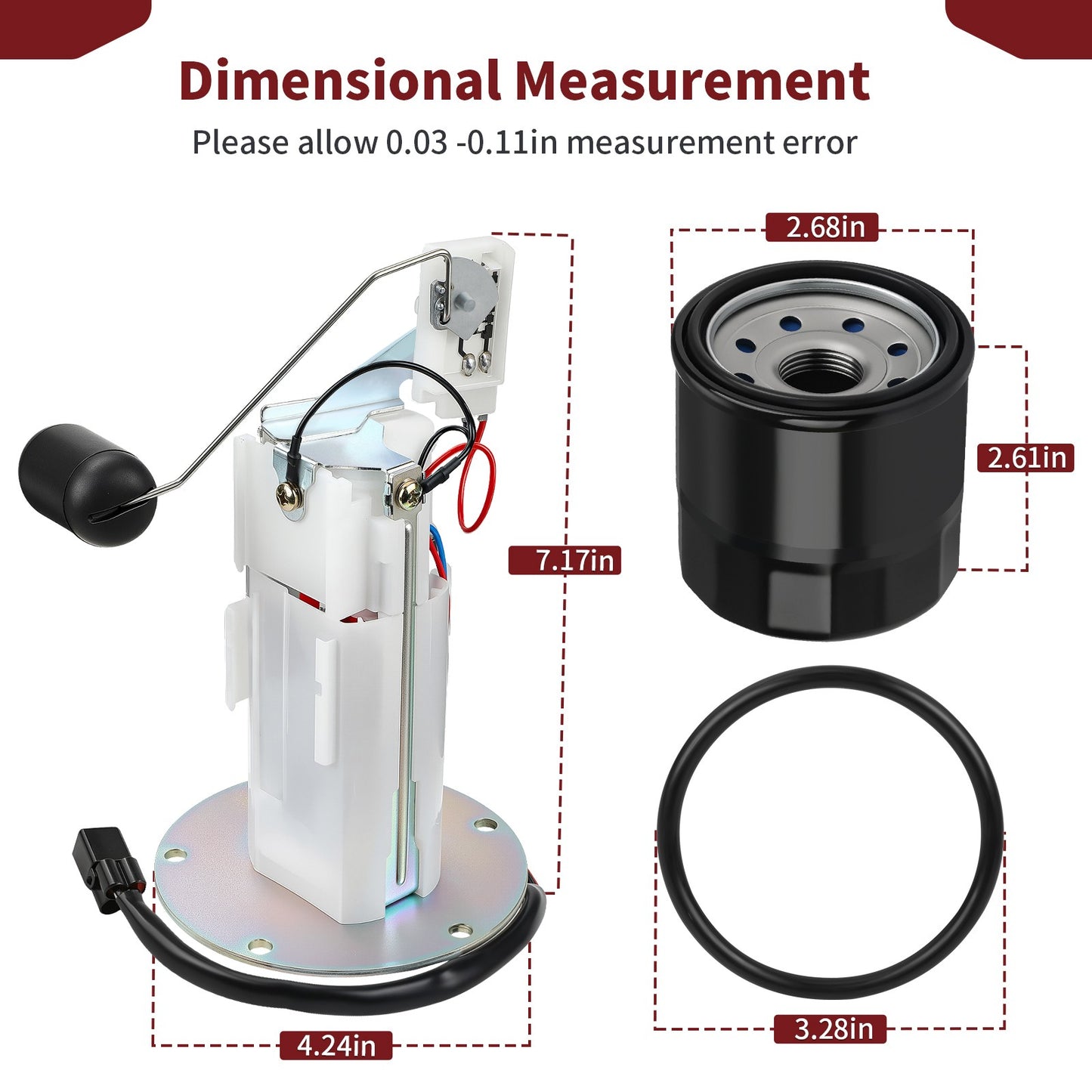 Fuel Pump Assembly for Kawasaki Z1000 Ninja 1000 (2011–2013)