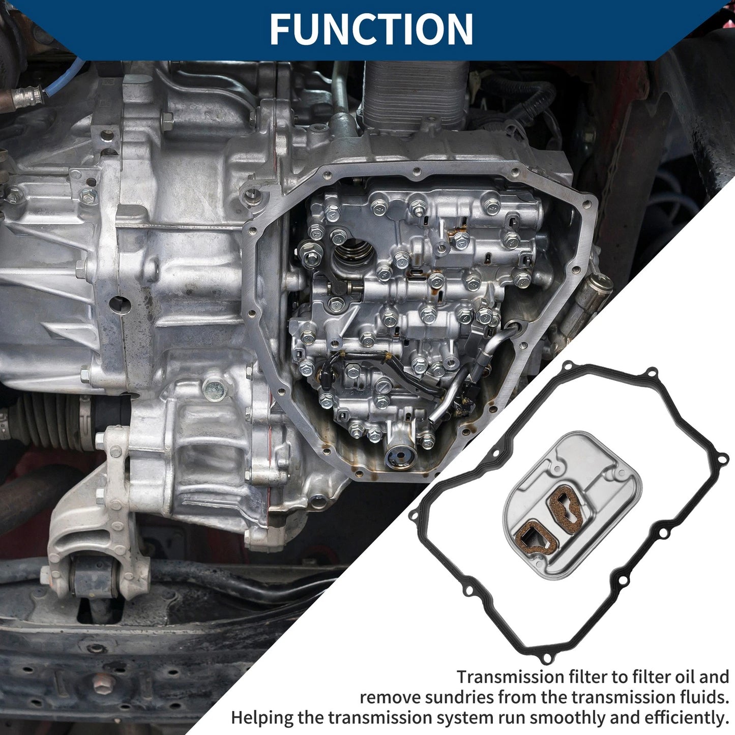 Set of 2 Automatic Transmission Filter Kits No.09M325429 for VW Passat (2009–2009)