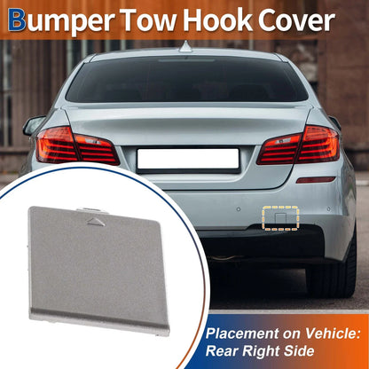 Rear Tow Hook Cover for BMW 5 Series Bronze Metallic