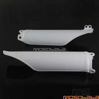 White Race Fork Guards for Honda CR125 CR250 CRF250 CRF450 CRF250R