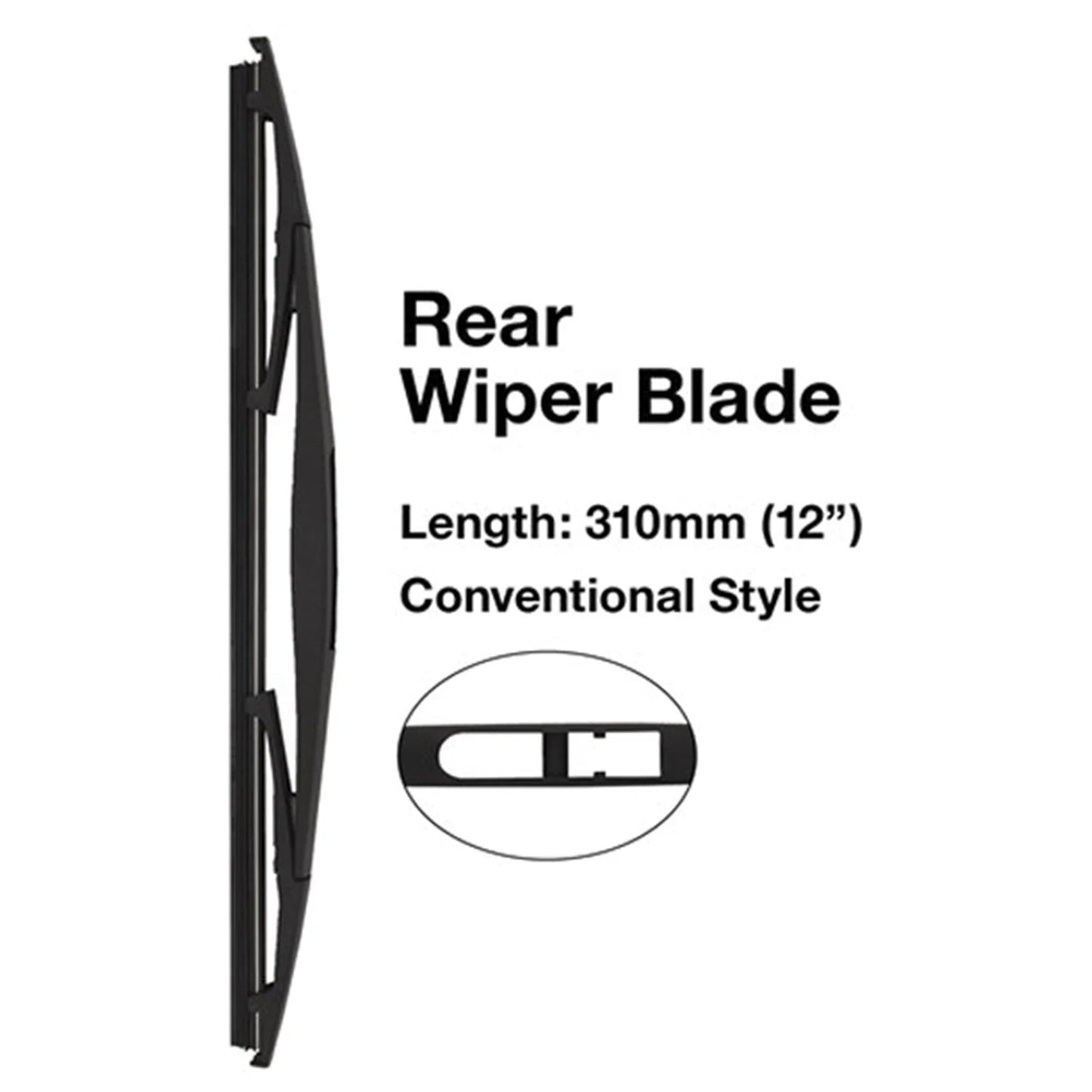 Rear Wiper Blade Assembly for Nissan Tiida C11 Hatchback (2006-2013)