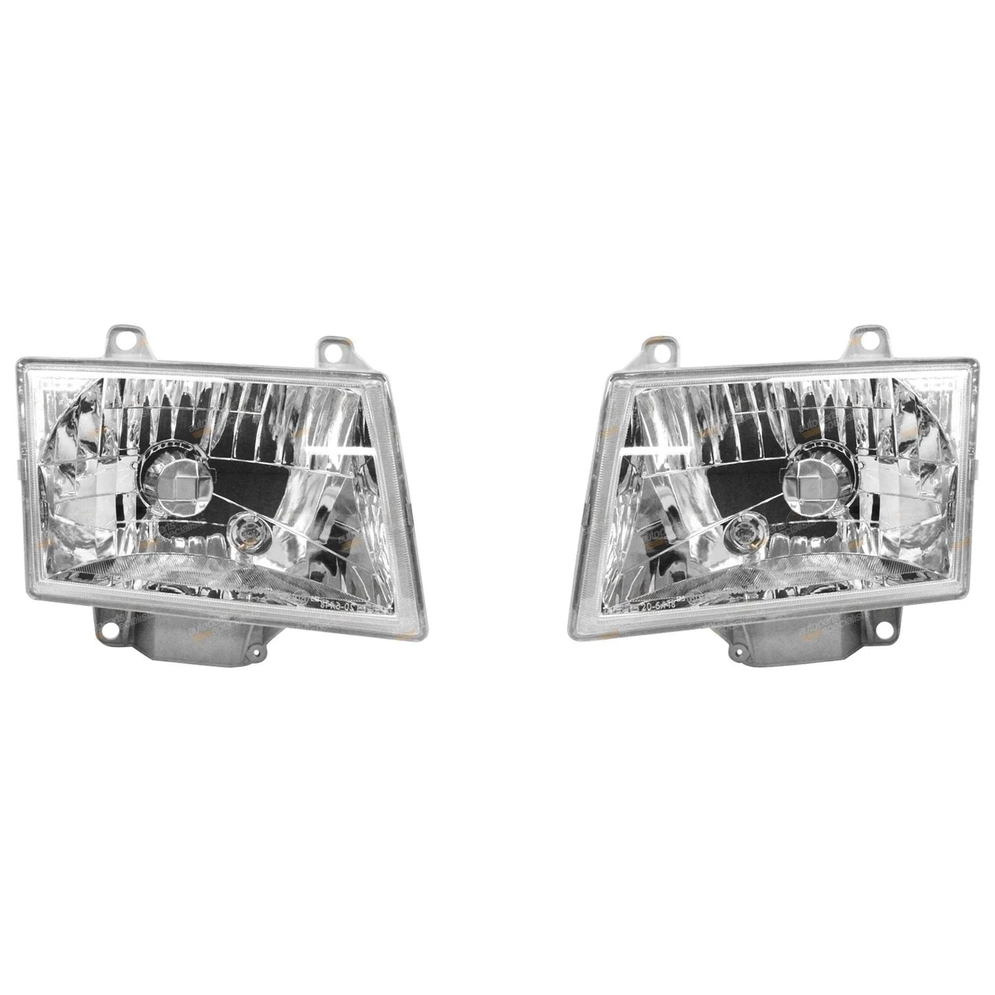 Headlights Pair LH+RH for Mazda Bravo UN B2500 B2600 Ute (2002 - 2006)