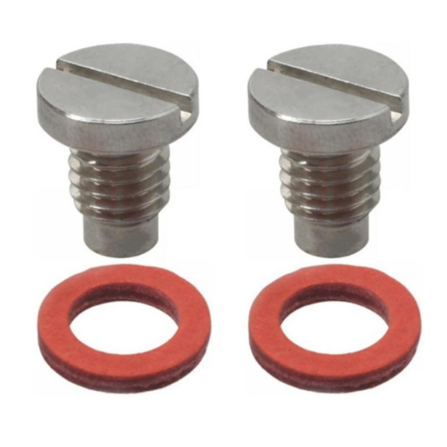 Set of 2 Yamaha Magnetic Drain Screws & Gaskets for Outboards (25HP–300HP)