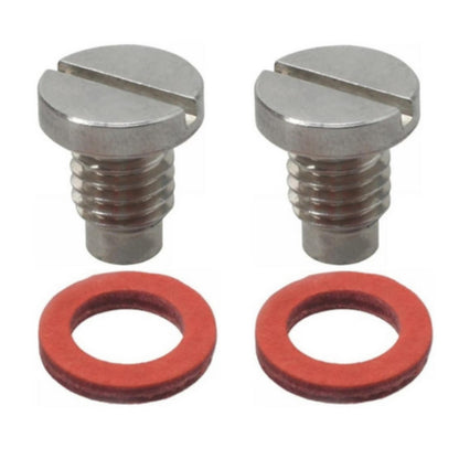 Set of 2 Yamaha Magnetic Drain Screws & Gaskets for Outboards (25HP–300HP)