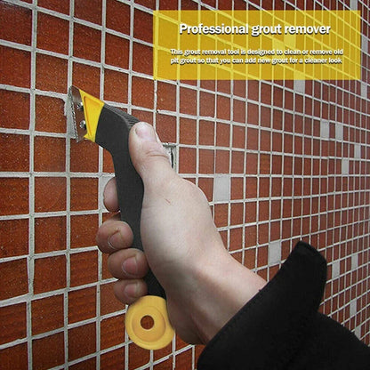 Grout Remover Angled With Blades for Tile Cleaning Saw