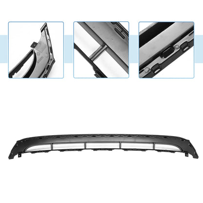 Front Lower Hood Bumper Grille for Audi Q7 (2010–2015) Black ABS Plastic