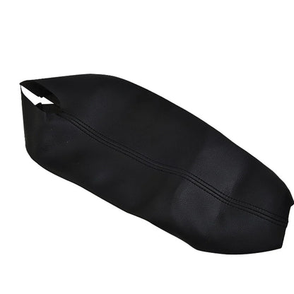 Leather Armrest Center Console Lid Cover for Black Car (2008–2012)