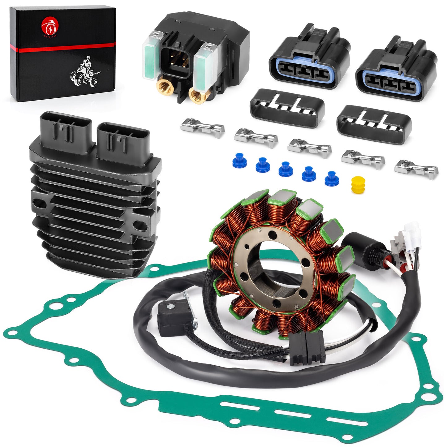 Stator Relay Rectifier Gasket Kit for Yamaha Rhino 700 (2008–2013)