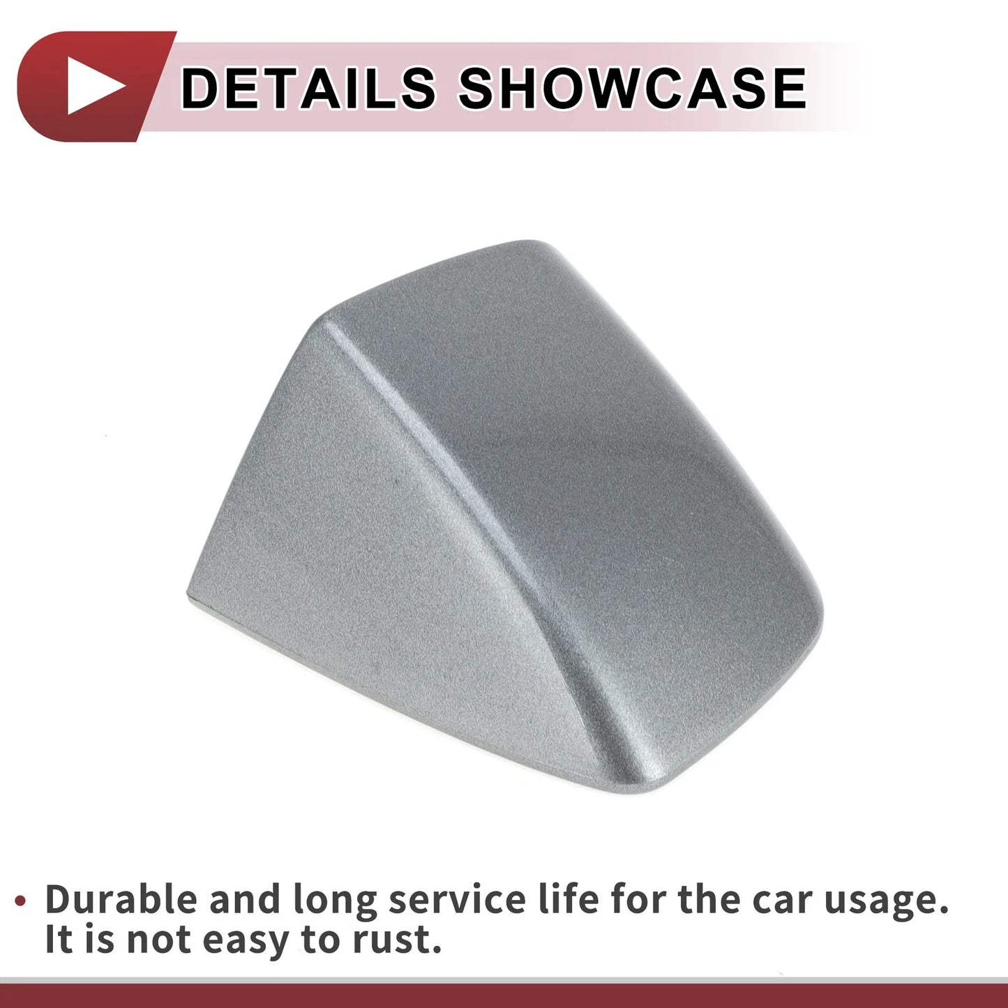 Front Right Door Handle for Audi A6 C7 (2011–2018) 4H1837879 Gray ABS