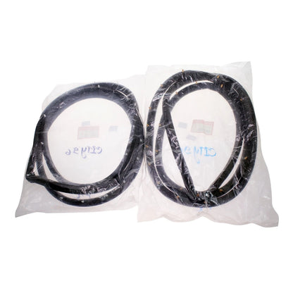 Set of 2 Door Weatherstrip Rubber Seals for Honda City (1996–2002)