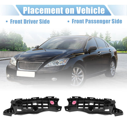 1 Pair Bumper Bracket Side Retainer for Lexus ES350 (2013–2015) No. 5214633060