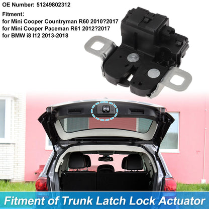 Rear Trunk Latch Lock Actuator for Mini Cooper Countryman R60 (2010–2016) 51249802312