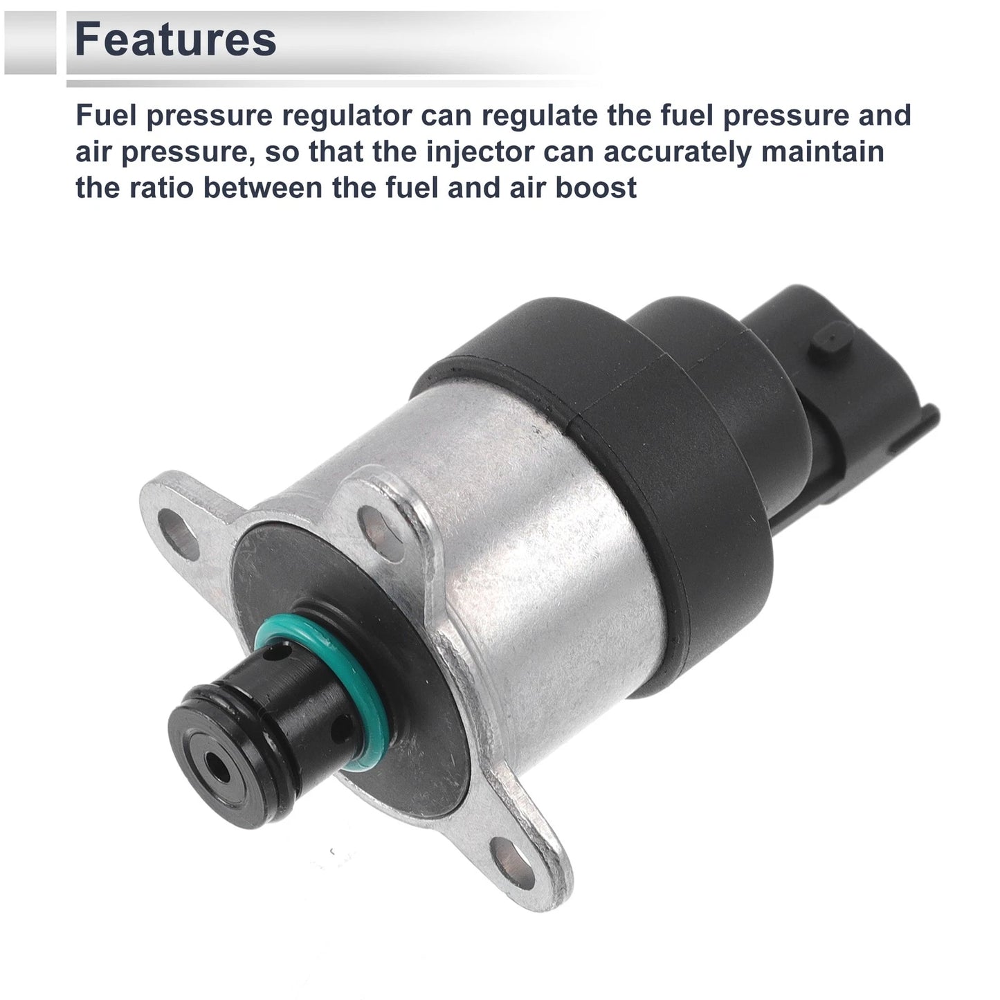 Fuel Pressure Regulator for Hyundai Ix55 (2008–2011) No. 331003A000 Metal 20-70 Psi
