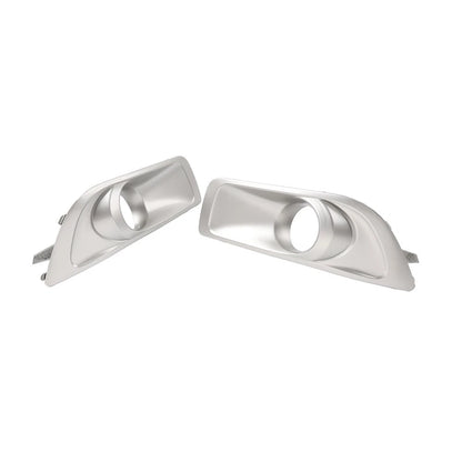Front Bumper Fog Light Trim Bezel Cover Silver for Subaru Outback (2010–2012)